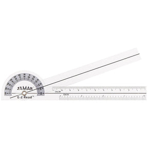 Jamar 6 3/4" E-Z Read Plastic Goniometer. MPN: 7538