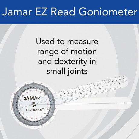 Jamar 6" E-Z Read Plastic Goniometer. MPN: 7539 - Image 2