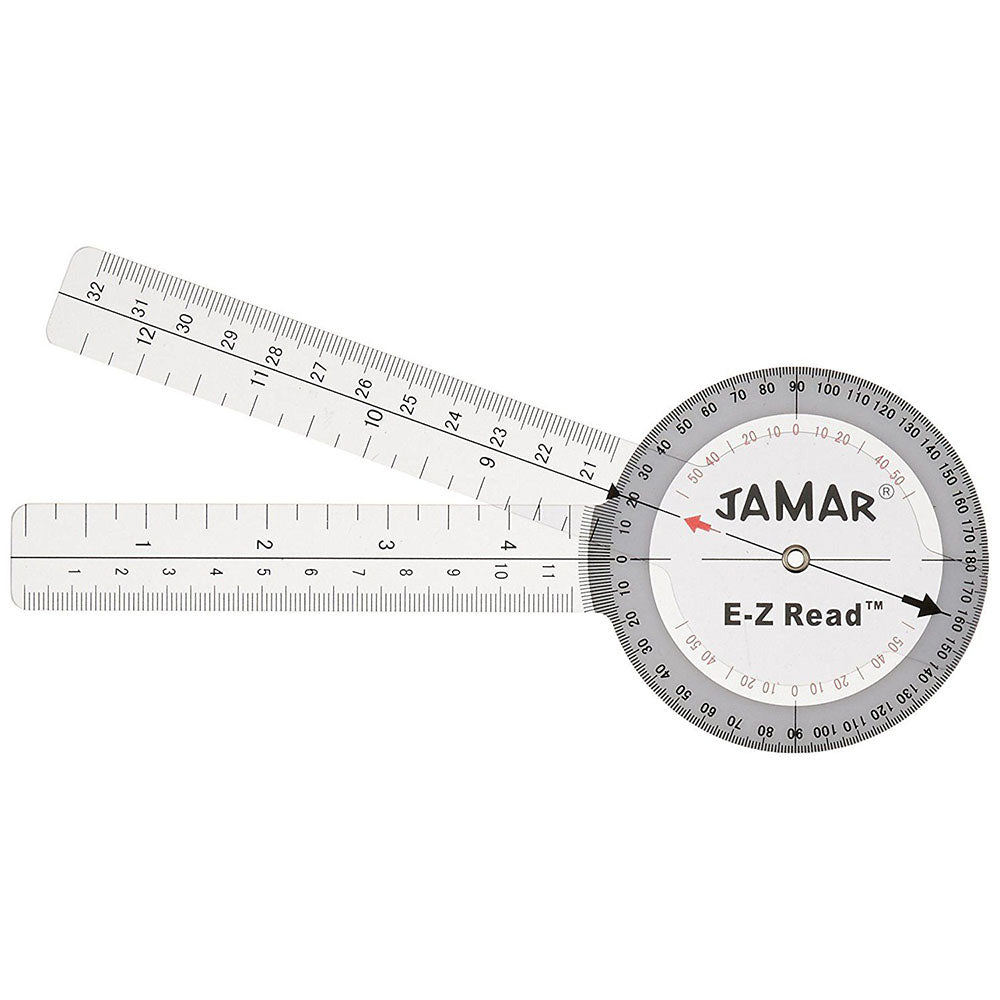 Jamar 8" E-Z Read Plastic Goniometer. MPN: 7540