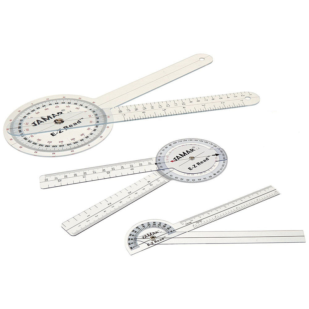 Jamar 8" E-Z Read Plastic Goniometer. MPN: 7540 - Image 3
