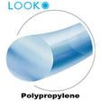 LOOK 6-0 Polypropylene Plastic Surgery Smallstitch Suture, Blue Mono, 10"/25cm, C17, 12mm 3/8. MPN: 1011B