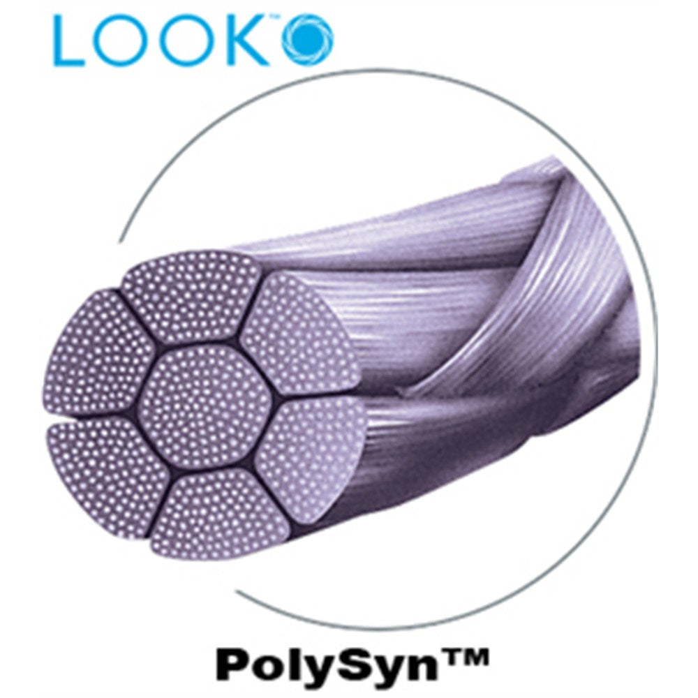 LOOK 5-0 PolySyn Plastic Surgery Suture, Undyed Braided, 27"/70cm, C6, 19mm 3/8 Circle. MPN: 421B