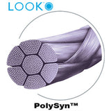 LOOK 3-0 PolySyn Plastic Surgery Suture, Undyed Braided, 18"/45cm, PC31, 19mm 3/8 Circle. MPN: 497B