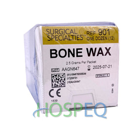 SURGICAL SPECIALTIES Yellow Bone Wax, 2.5g. MPN: 901