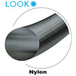 LOOK 5-0 Nylon Plastic Surgery Suture, Black Mono, 18"/45cm, C22, 16mm 3/8 Circle. MPN: 919B