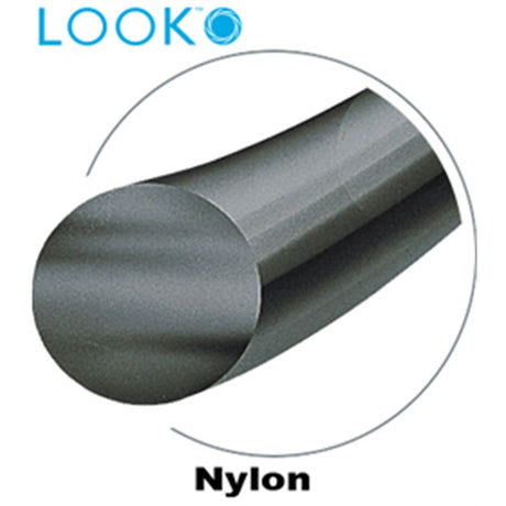 LOOK 4-0 Nylon Plastic Surgery Suture, Black Mono, 18"/45cm, C6, 18mm 3/8 Circle. MPN: 922B