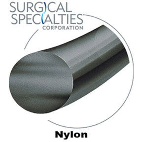 SURGICAL SPECIALTIES Nylon Suture, Monofilament, Reverse Cutting, 5-0, 18"/45cm, 19mm, 3/8. MPN: A1666N