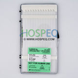 Surgical Specialties Microsurgical Suture, Non-Sterile, Size: 8-0, Black Nylon, DR6 Needle. Lab Suture, Not For Human Use. MPN: AK-2546