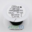 LOOK 4-0 Silk Suture Spool, Black Braid, 25 yd. MPN: SP104