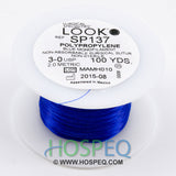 LOOK 3-0 Non-Absorbable Polypropylene Suture Spool, Blue Monofilament, 100 yd. MPN: SP137