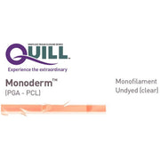 QUILL Monoderm Suture, Reverse Cutting, 3-0, 40cm x 40cm, 24mm, 3/8 Circle. MPN: YA-2033Q