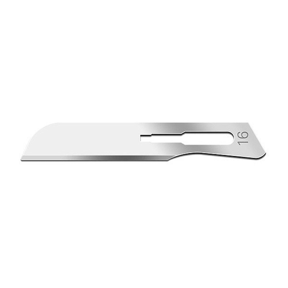 Swann Morton Carbon Steel Blade, Sterile, Size 16, 100/bx. MPN: 00SM16
