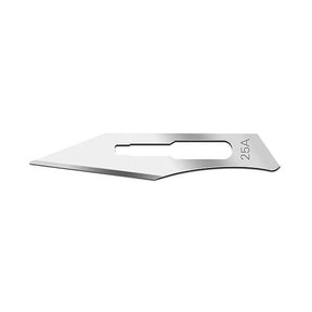 Swann Morton Carbon Steel Blade, Sterile, Size 25A, 100/bx. MPN: 00SM25A