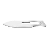 Swann Morton Carbon Steel Blade, Sterile, Size 36, 100/bx. MPN: 00SM36