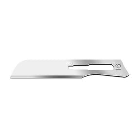 Swann Morton Stainless Steel Blade, Sterile, Size 16, 100/bx. MPN: 01SM16