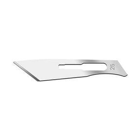 Swann Morton Stainless Steel Blade, Sterile, Size 25, 100/bx. MPN: 01SM25