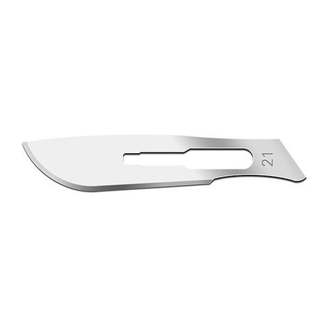 Cincinnati Carbon Steel Blade, Non-Sterile, Size 21, 100/bx. MPN: 0221