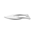Swann Morton Carbon Steel Blade, Non-Sterile, 20 Pk/5 VPI, Size 6, 100/bx. MPN: 02SMV6