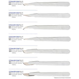 Cincinnati Disposable Scalpel, Stainless, Sterile, Size 10, 10/bx. MPN: 0510 - Image 2