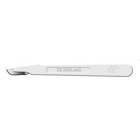 Cincinnati Disposable Scalpel, Stainless, Non-Sterile, Size 20, 100/bx. MPN: 0620