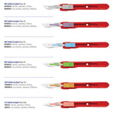 Swann Morton Safety Scalpel, Stainless, Non-Sterile, Size 22, Bulk, 500/bx. MPN: 06SM22 - Image 2