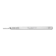 Swann Morton Short Scalpel Handle, Stainless, Size 4. MPN: 074S