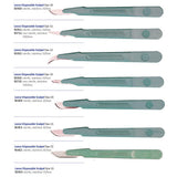 Lance Disposable Scalpel, Stainless, Size 12, Sterile, Green Handle, 10/bx. MPN: 92412 - Image 2