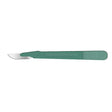 Lance Disposable Scalpel, Stainless, Size 22, Sterile, Green Handle, 10/bx. MPN: 92422