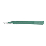 Lance Disposable Scalpel, Stainless, Size 22, Sterile, Green Handle, 10/bx. MPN: 92422