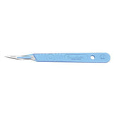 Swann Morton Disposable Scalpel, Stainless, Sterile, Size 11, Blue Handle, 10/bx. MPN: SM0503