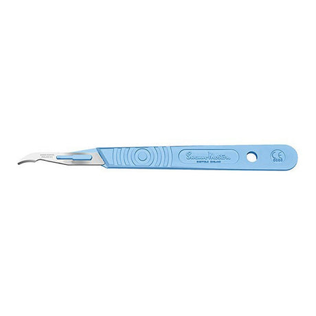 Swann Morton Disposable Stitch Cutter Scalpel, Stainless, Sterile, 10/bx. MPN: SM0526