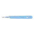 Swann Morton Disposable Scalpel, Stainless, Sterile, Size 15T, Blue Handle, 10/bx. MPN: SM0592