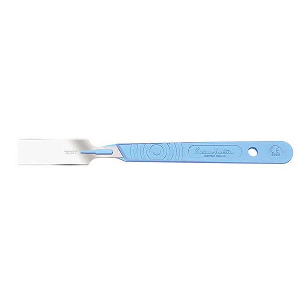 Swann Morton Disposable Skin Graft Scalpel, Size SGD, Sterile, Stainless, Double Edged, Blue Handle, 10/bx. MPN: SMSGD