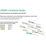 TERUMO Conventional Hypodermic Needle, 27G x 1/2", 100/bx, 10 bx/cs. MPN: NN-2713R - Image 2