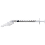 TERUMO SurGuard 3 Hypodermic 1cc Syringe with Safety Needle, 27G x 1/2", 100/bx, 4 bx/cs. MPN: SG3-01T2713