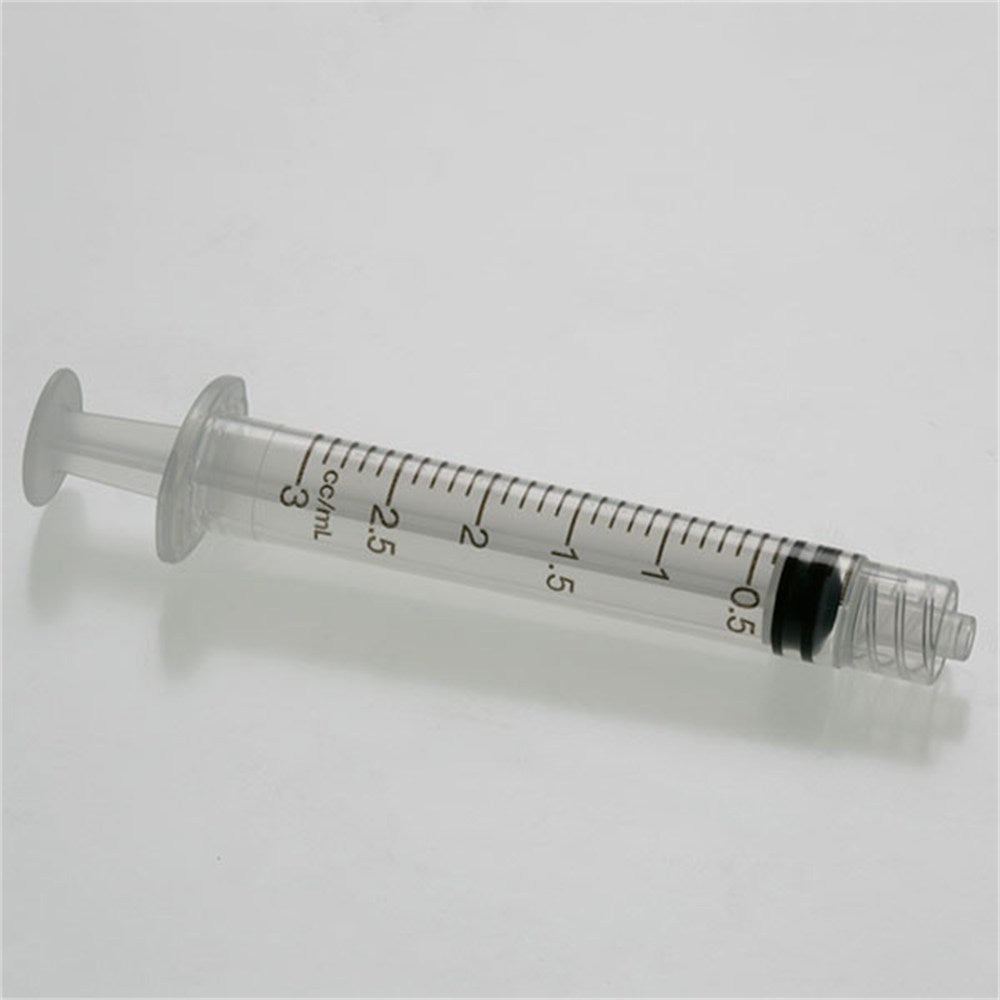 TERUMO Hypodermic Syringe, 3cc, No Needle, Luer Lock Tip, 100/bx, 10 bx/cs. MPN: SS-03L