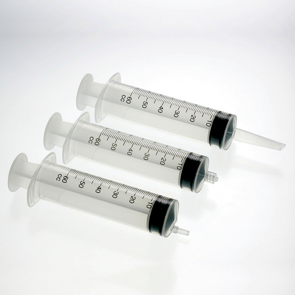 TERUMO Hypodermic Syringe, 60cc, 2 oz Catheter Tip, No Needle, 25/bx, 4 bx/cs. MPN: SS-60C