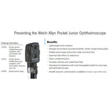 Welch Allyn Pocket Junior Ophthalmoscope. MPN: 12850 - Image 2