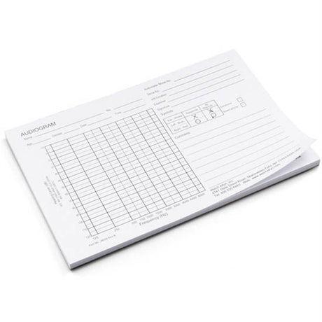 Welch Allyn Audiogram Forms, for AM282 Manual Audiometer, 1 PAD OF 50. MPN: 28208