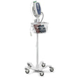 Economy Mobile stand with basket, for Welch Allyn CONNEX, LXI, SPOT, 300 Monitors. MPN: 4700-60