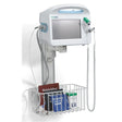 Wall mount with basket, for Welch Allyn CONNEX, LXI, SPOT Monitors. MPN: 4701-62