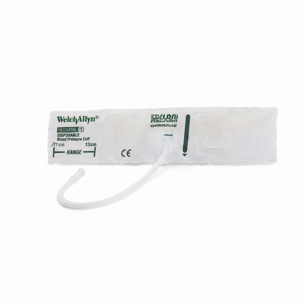 Welch Allyn Blood Pressure Cuff, Size-04 Neonate, Soft Disposable, 1- Tube with Connector, 10/bx. MPN: 5082-104-1