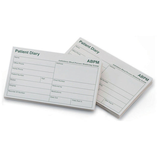 Welch Allyn Patient Diaries, ABPM-6100 Ambulatory Blood Pressure Recorder. MPN: 5100-42E
