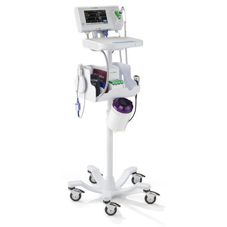 Welch Allyn Mobile Stand for CONNEX SPOT Monitors- with Accessory Power Management. MPN: 7000-APM