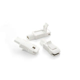 Welch Allyn ECG Multifunction Electrode Adaptors (Alligator Clips), set of 10. MPN: 715006