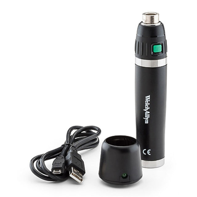 Welch Allyn 3.5V Rechargeable Power Handle with USB Charging Module & Cord, Lithium-Ion Battery. MPN: 71900-USB
