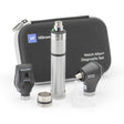 Welch Allyn 3.5V Diagnostic Set: Coaxial LED Ophthalmoscope, MacroView Basic LED Otoscope, NiCad Handle, Hard Case. MPN: 71-SM2CXX