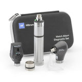 Welch Allyn 3.5V Diagnostic Set: Coaxial LED Ophthalmoscope, Basic Diagnostic Otoscope, NiCad Handle, Hard Case. MPN: 71-SS2CXX