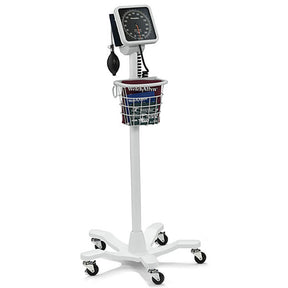 Welch Allyn TYCOS 767 Mobile Aneroid Sphygmomanometer with One-Piece Adult Cuff. MPN: 7670-03