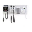 Welch Allyn 777 Integrated Wall System: Coaxial LED Ophthalmoscope, MacroView Basic LED Otoscope, Sphyg, Specula Dispenser, SureTemp Plus Thermometer. MPN: 777-SM2WAS